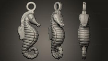 Jewelry seahorse PRAVKA 3d model